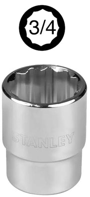LLAVE DADO STANLEY 3/4 DR 1.7/16"  #89-672 (OF)