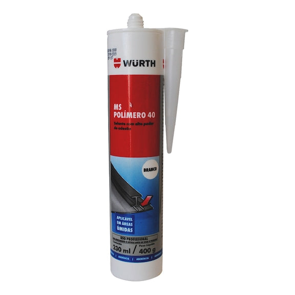 ADHESIVO MS POLIMERO BLANCO 400 GRS - WURTH