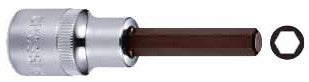 DADO CROSSMAN 1/2 DR PUNTA HEX. LARGA 19MM #99122