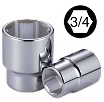 DADO CROSSMAN 3/4 DR. 6 PTA. 45 MM # 99-345