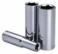 DADO CROSSMAN 1/4 DR 6 PTA. LARGO 11 MM