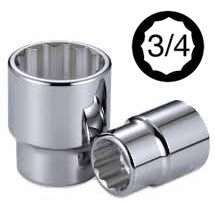 DADO CROSSMAN 3/4 DR. 12 PTA. 2.3/4