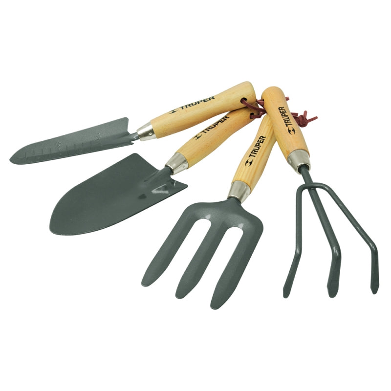 HERRAMIENTAS TRUPER JARDIN 6" (4PZAS) # JJ-4 (15030)
