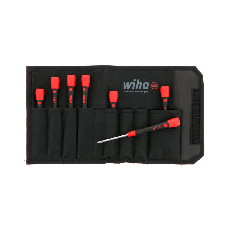 Estuche 7 perilleros hexagonal softgrip en milímetros