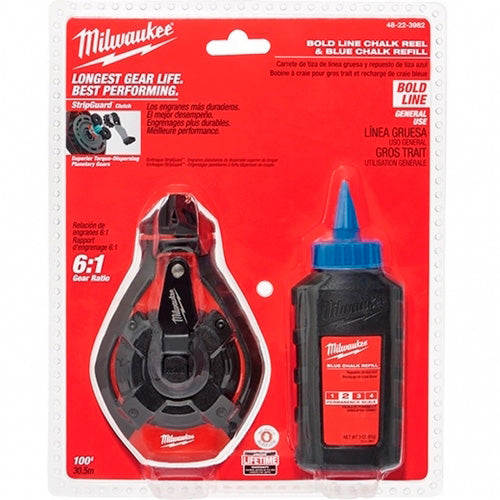 TIZADOR INDUSTRIAL GRUESO DE TIZA AZUL MILWAUKEE 48-22-3982