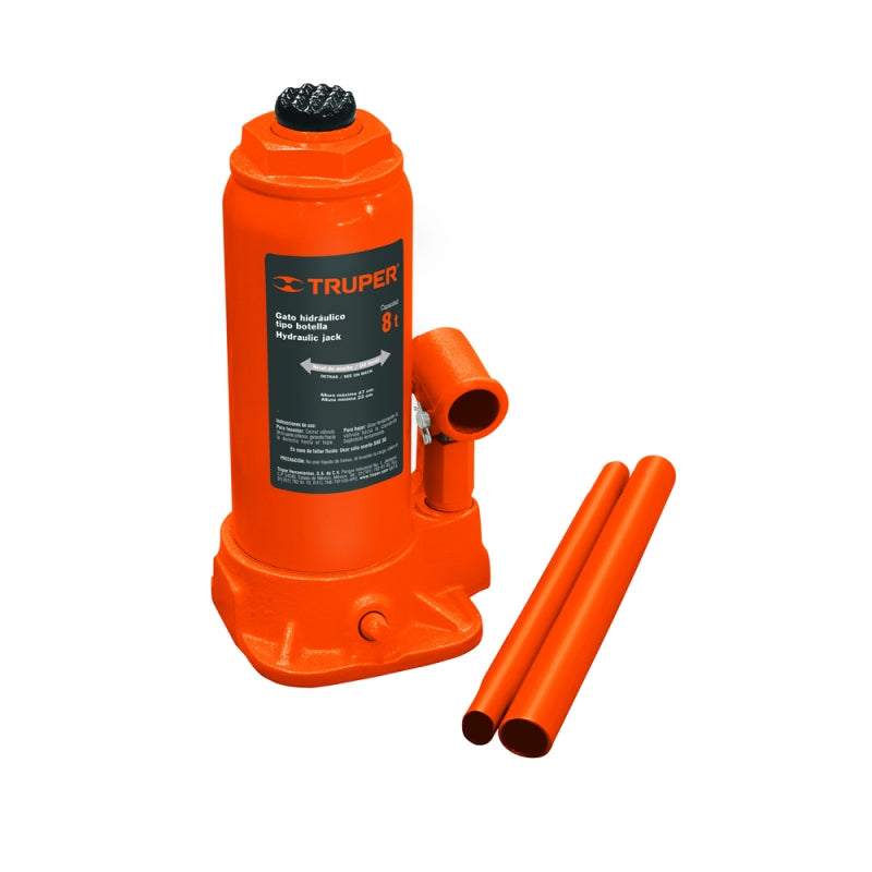 GATA GARAGE HIDRAULICA TRUPER T/BOTELLA 8 TON #GAT-8 (14816)