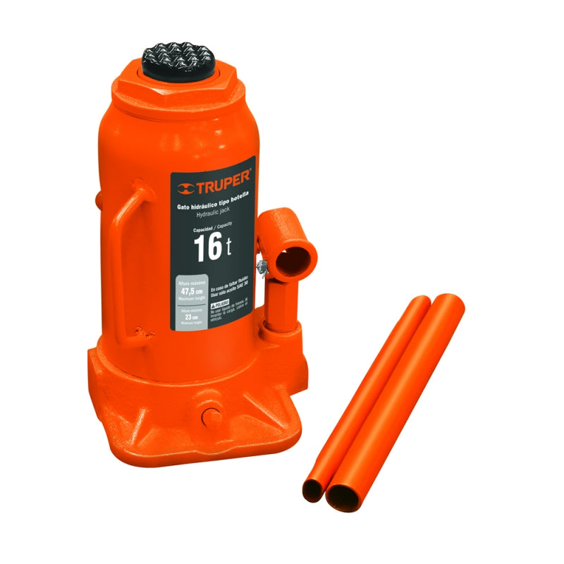 GATA GARAGE HIDRAULICA TRUPER T/BOTELLA 16 TON #GAT-16 (14820)