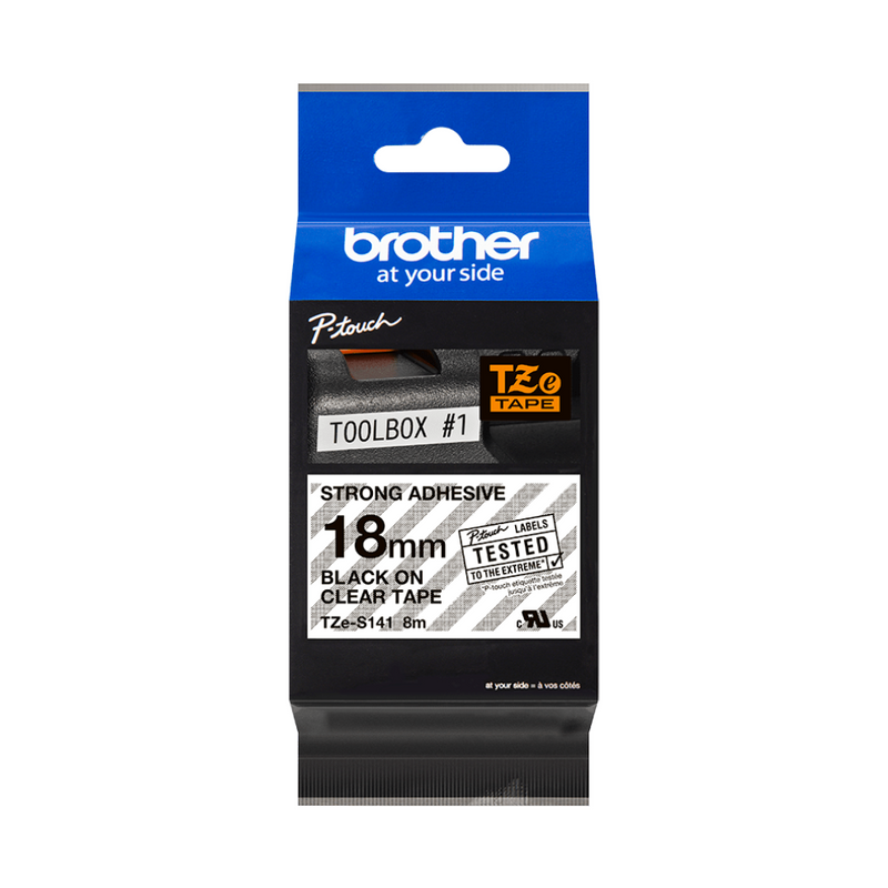 cinta laminada fondo transparente BROTHER