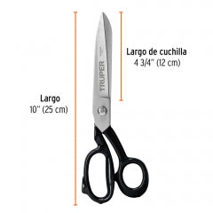 TIJERA TRUPER SASTRE 10" # TI-10 (18551)