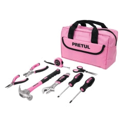 SET HERRAMIENTAS DAMA PRETUL (TRUPER) JGO. 8 PIEZAS   # SET-MA8  (21251)