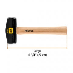 COMBO PRETUL (TRUPER) 3 LBS. # DHT-3P  (22216)