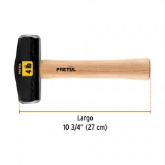 COMBO PRETUL (TRUPER) 4 LBS. #DHT-4P  (22217)