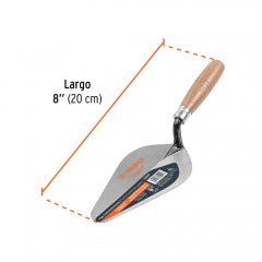 PLANA ALBANIL TRUPER PUNTA REDONDA 8" FORJADA #CT-8C (13005)