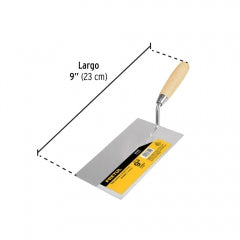 PLANA ALBANIL PRETUL (TRUPER)  9" SOLDADA #CT-9YP  (21049)