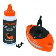 TIZA LINEAS TRUPER METALICO USO RUDO 30 MTS # TL-100X (18579)