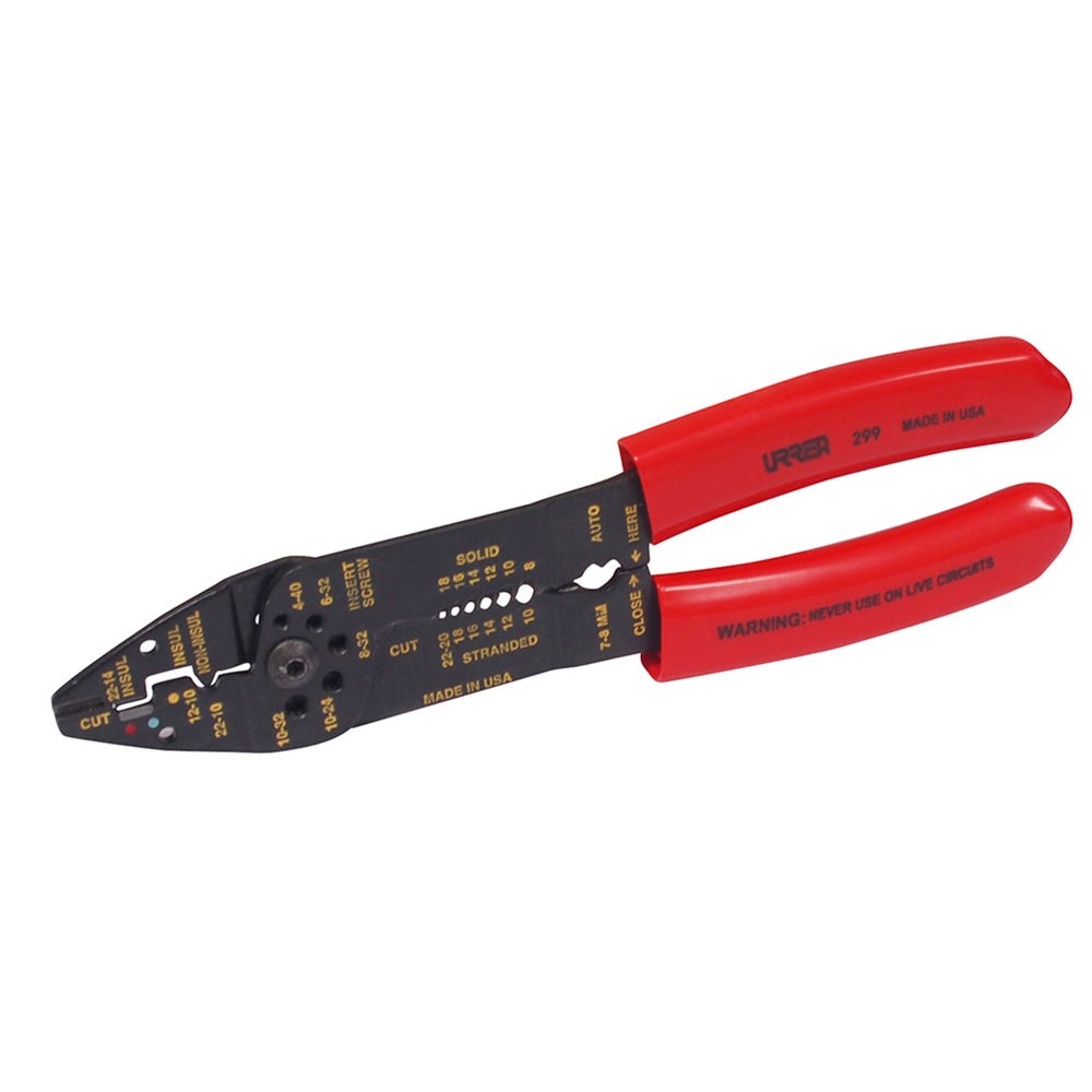 "Pinza pelacab 10-22AWG 8-3/4""" (TWS-299) - URREA