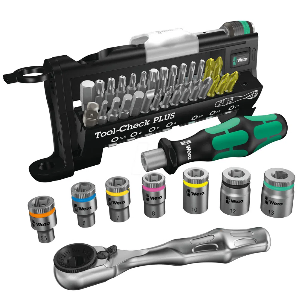 SET MULTIHERRAMIENTAS TOOLCHECK PLUS WERA Germany