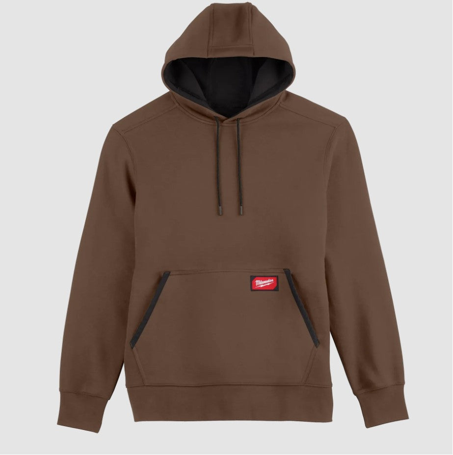 POLERON PULLOVER HOODIE CAFE TALLA L MILWAUKEE