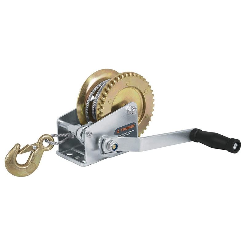 TECLE TRUPER DE MANIVELA 270 KGS SIN CABLE # MAW-27 (14722)