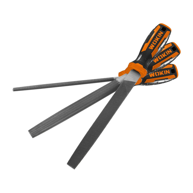 Set de Limas de Acero 3 Piezas Wokin