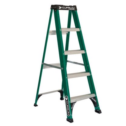 ESCALERA FIBRA DE VIDRIO TIJERA 5 PELDA OS CUPRUM