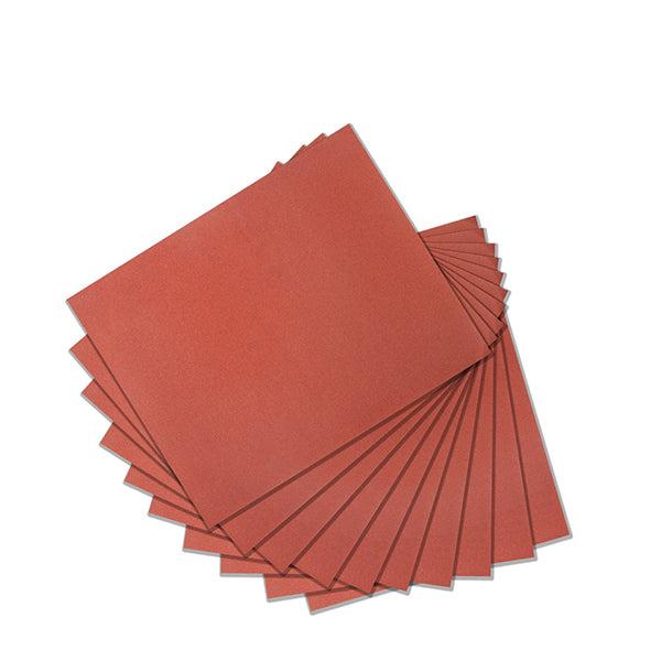Set Lija Papel Kraft 230*280 Grano 40. 10 Piezas Wokin