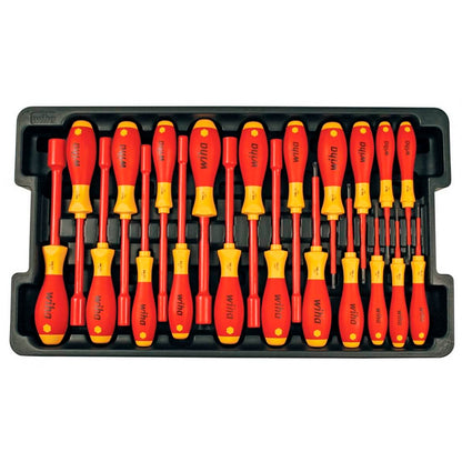 Maleta para electricista con 80 herramientas aisladas 1000V VDE - Wiha