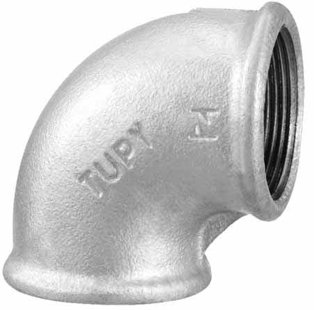 CODO GALV. 1.1/4"  TUPY (ISO 9002)