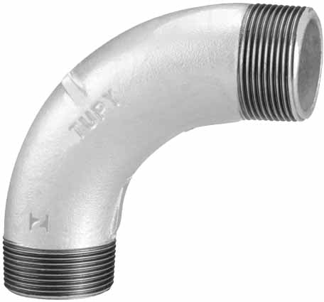 CURVA GALV. 2.1/2"   TUPY (ISO 9002)