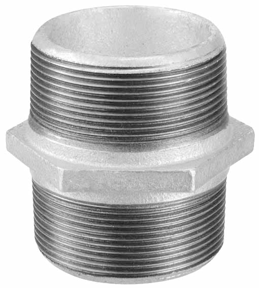 NIPLE HEXAGONO GALV. 3"   TUPY (ISO 9002)