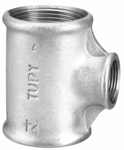 TEE GALV. RED 3"  X  2"     TUPY (ISO 9002)
