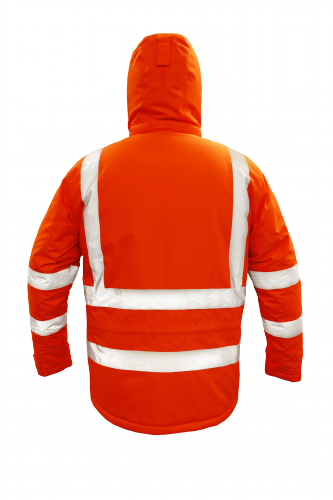 PARKA RETRORREFLECTIVA HW HIGHLIGHT NARANJO FLUOR- CERTIFICADA XL