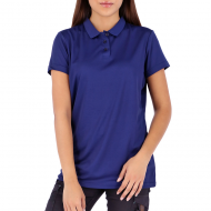 POLERA COOLDRY QUEBEC MANGA CORTA MUJER AZUL S
