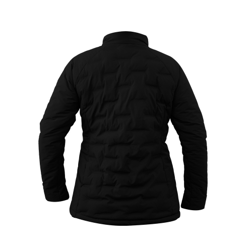 PARKA INSULADA HW EXPLORER S/ GORRO MUJER NEGRA M