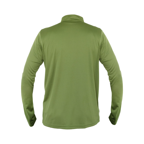 POLERA QUEBEC HALF-ZIP HOMBRE VERDE OLIVA M