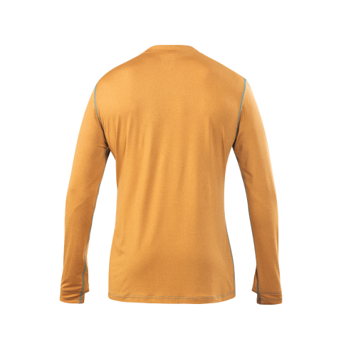 POLERA DRY FIT HW SPX MANGA LARGA HOMBRE MUSTARD L