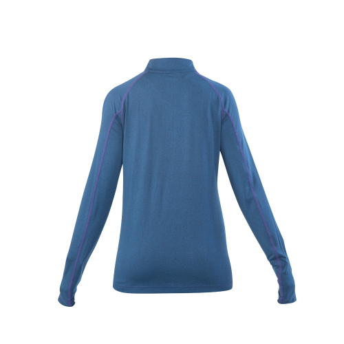 POLERA DRY FIT HW SPX MANGA LARGA MUJER DEEP BLUE XXL