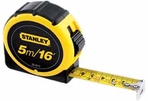 HUINCHA STANLEY # 30-615  5 MTSx3/4"(M/M-PUL)