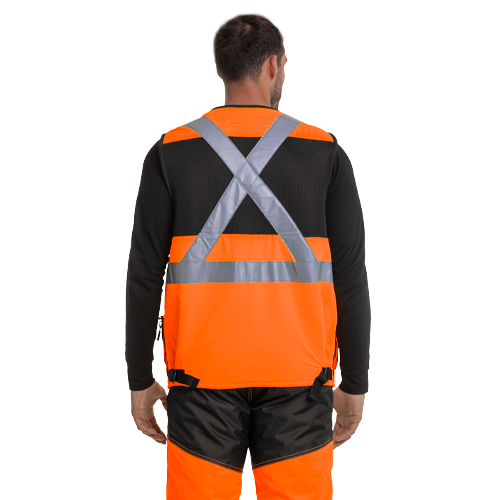 CHALECO GEOLOGO ALASKA XPERT HOMBRE NARANJO L