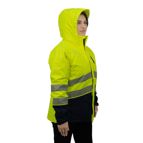 PARKA HW ARTICA MUJER AMARILLO FLUOR XL