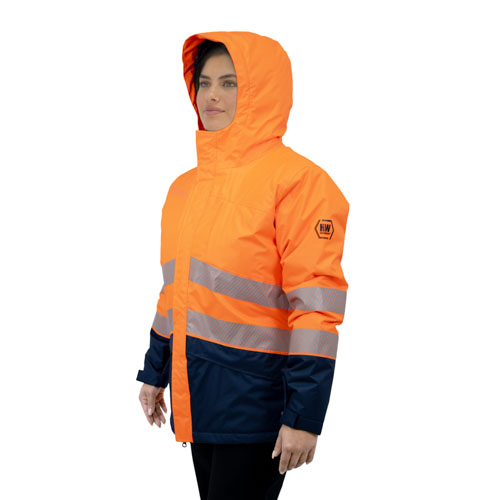 PARKA HW ARTICA MUJER NARANJO FLUOR M