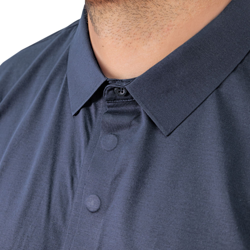 POLERA HW WINDSOR MANGA CORTA GRIS M
