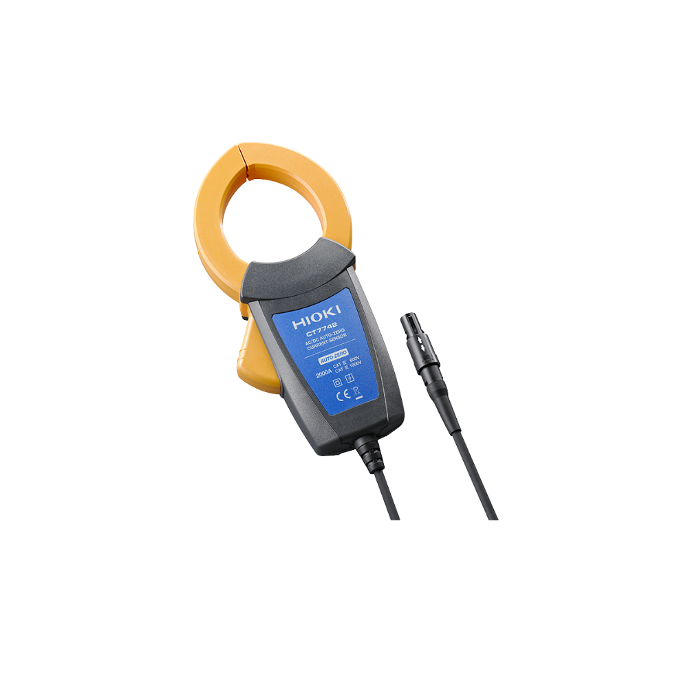 amperímetro automático CA/CC 2000 a (CT7742) HIOKI