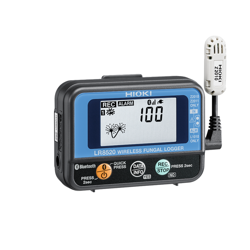 Registrador de hongos/temperatura inalámbrico (LR8520) HIOKI