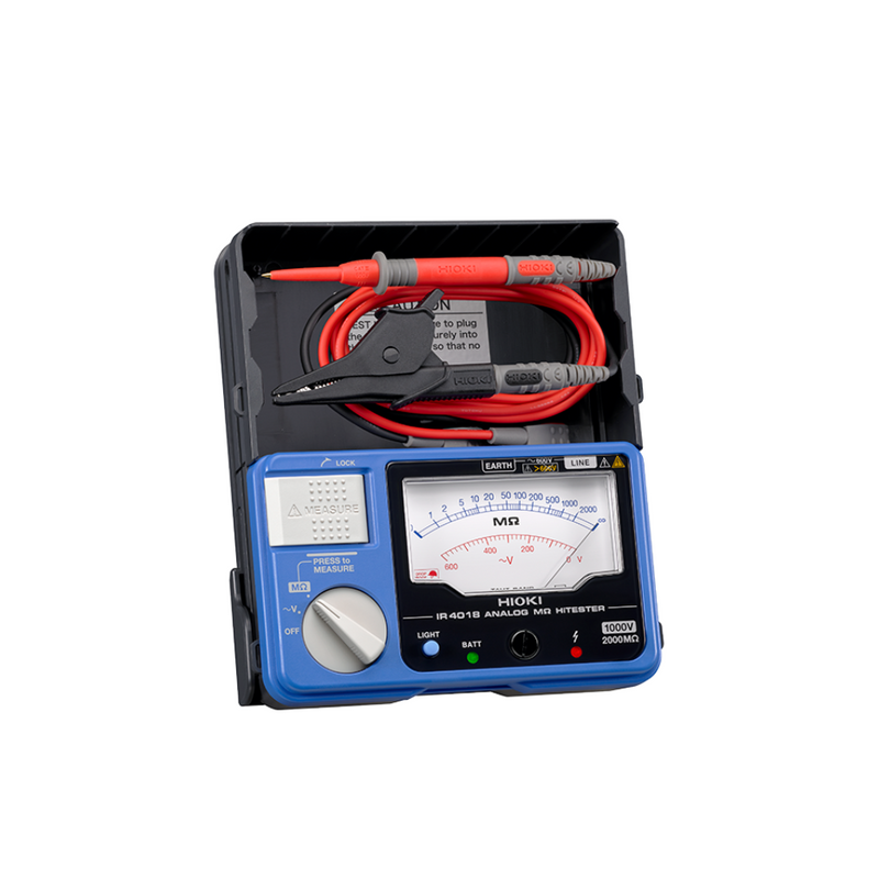 medidor de aislación análogo (IR4018-20) HIOKI
