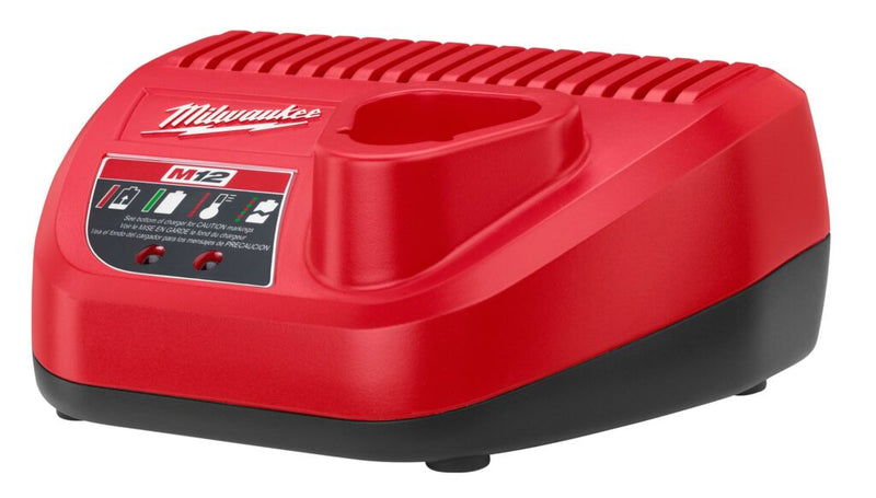 Cargador de baterías iones de litio M12 MILWAUKEE MILWAUKEE