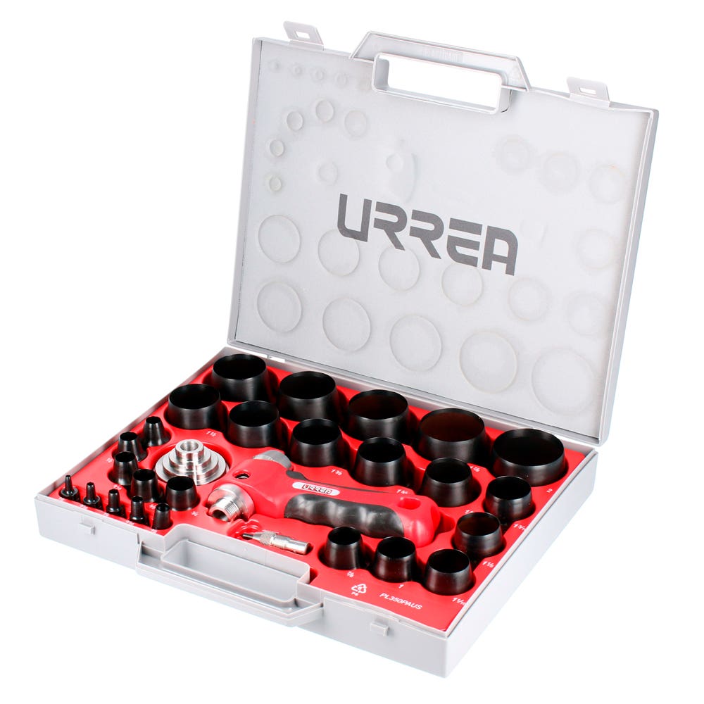 Jgo sacabocados ergo 28pz (TWS-49902A) - URREA