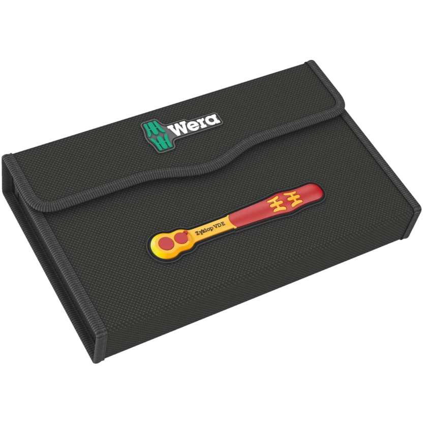 Set chicharra métrica 3/8" aislada VDE Zyklop 17 Piezas 1000V VDE - Wera
