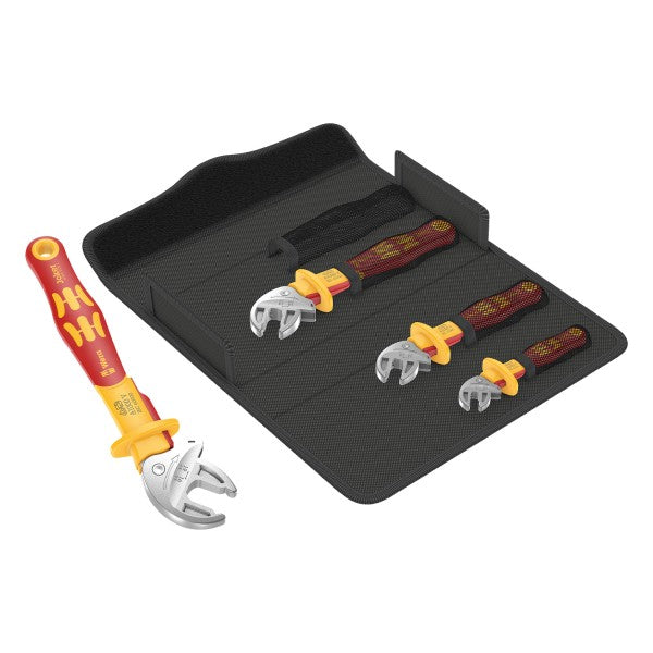 Set Llaves francesas autoajustables aisladas Joker 6004 VDE Wera