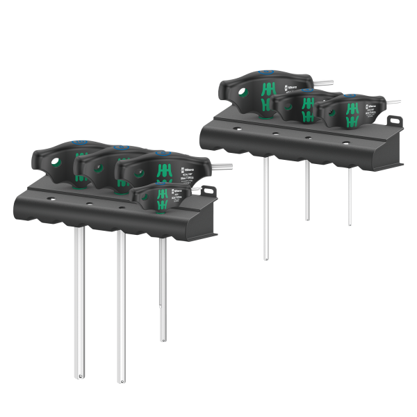 Set destornilladores T hexagonales Hex Plus 7 piezas Wera